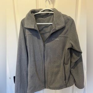 Columbia Gray Fleece Jacket